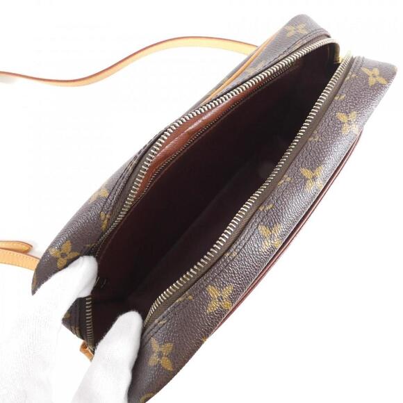 LOUIS VUITTON Brown Monogram Shoulder Bag - Picture 9 of 10